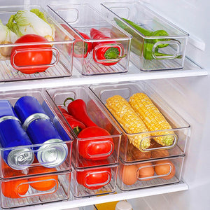 RefriOrganizer - Pack de 4 Organizadores de Alimentos de Refrigerador